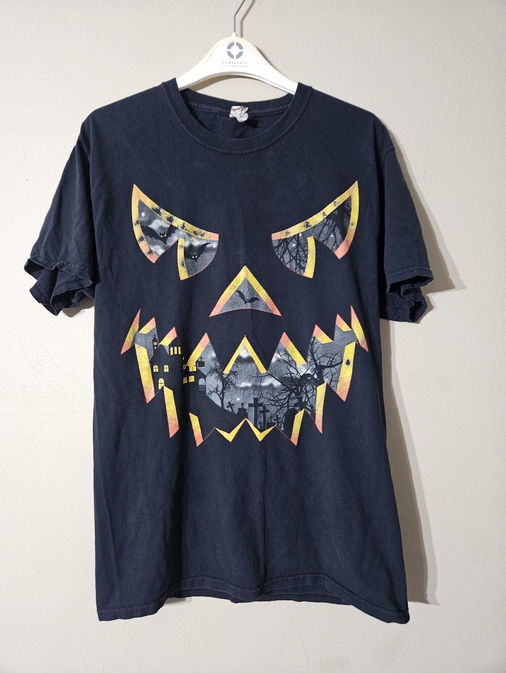 VTG Halloween Pumpkin Tshirt Medium
